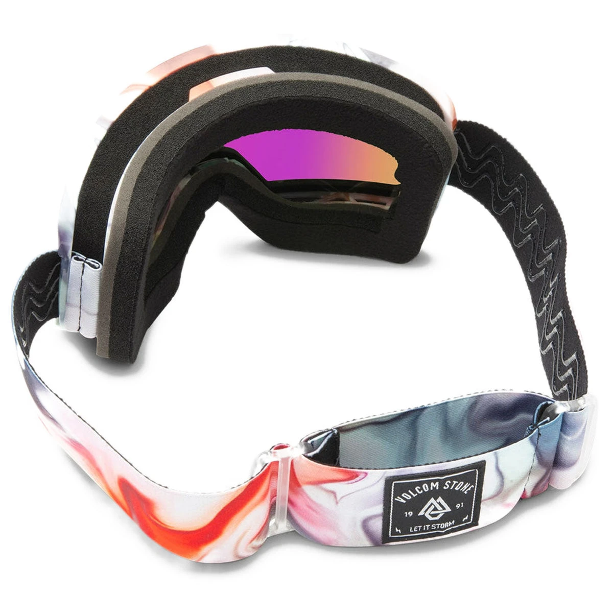 Volcom Garden Snowboard Goggles - Nebula/Pink Chrome Volcom Garden Snowboard Goggles - Nebula/Pink Chrome -Sports Ski Shop 884932380207 4