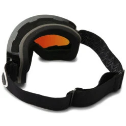 Volcom Odyssey Snowboard Goggles - Gloss Black/Red Chrome -Sports Ski Shop 884932380306 4
