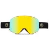 Volcom Odyssey Snowboard Goggles - Giraffe/Black/Gold Chrome -Sports Ski Shop 884932380320 1