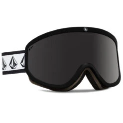 Volcom Footprints Snowboard Goggles - Black Rerun/Dark Grey -Sports Ski Shop 884932380559 3