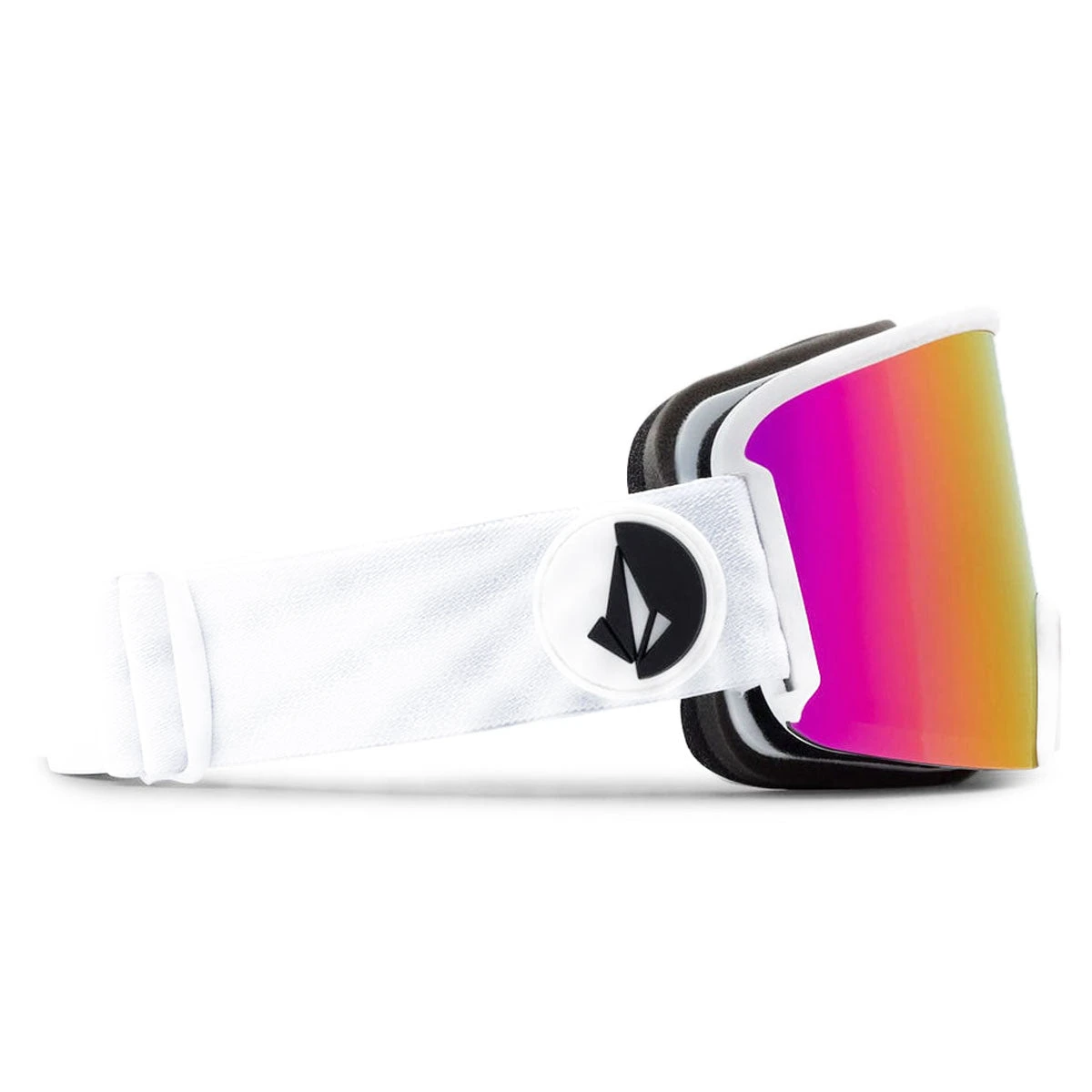 Volcom Garden Snowboard Goggles - Matte White/Pink Chrome Volcom Garden Snowboard Goggles - Matte White/Pink Chrome -Sports Ski Shop 884932381334 2