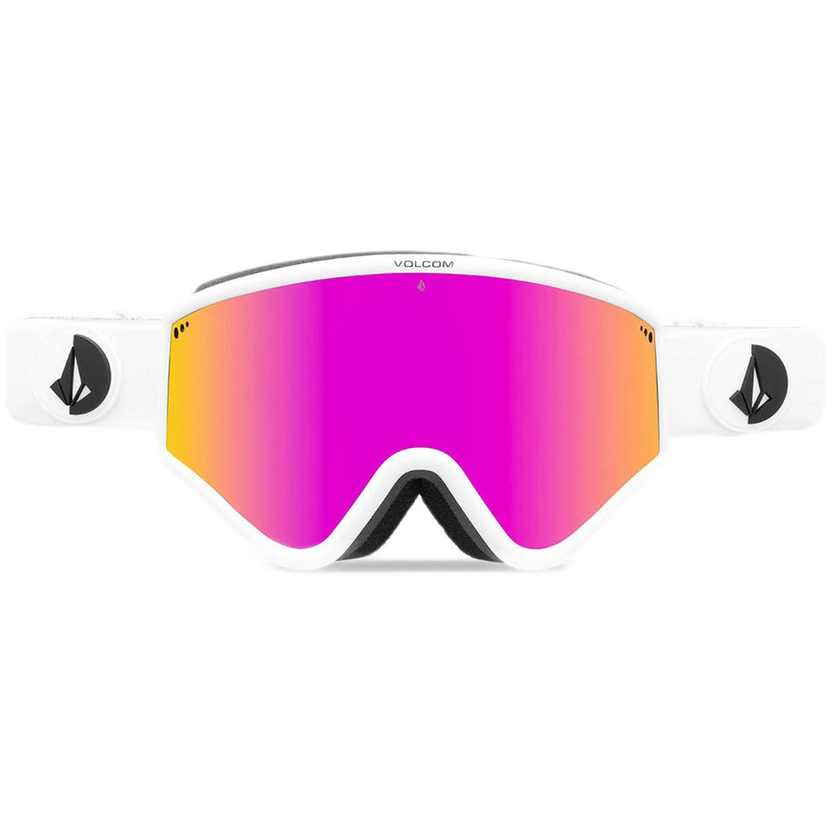 Volcom Yae Snowboard Goggles - Matte White/Pink Chrome Volcom Yae Snowboard Goggles - Matte White/Pink Chrome -Sports Ski Shop 884932381501 1