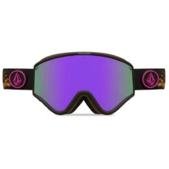 Volcom Yae Snowboard Goggles - Bleach/Purple Chrome