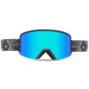 Volcom Garden Jamie Lynn Snowboard Goggles - Blue Chrome -Sports Ski Shop 884932385493 1