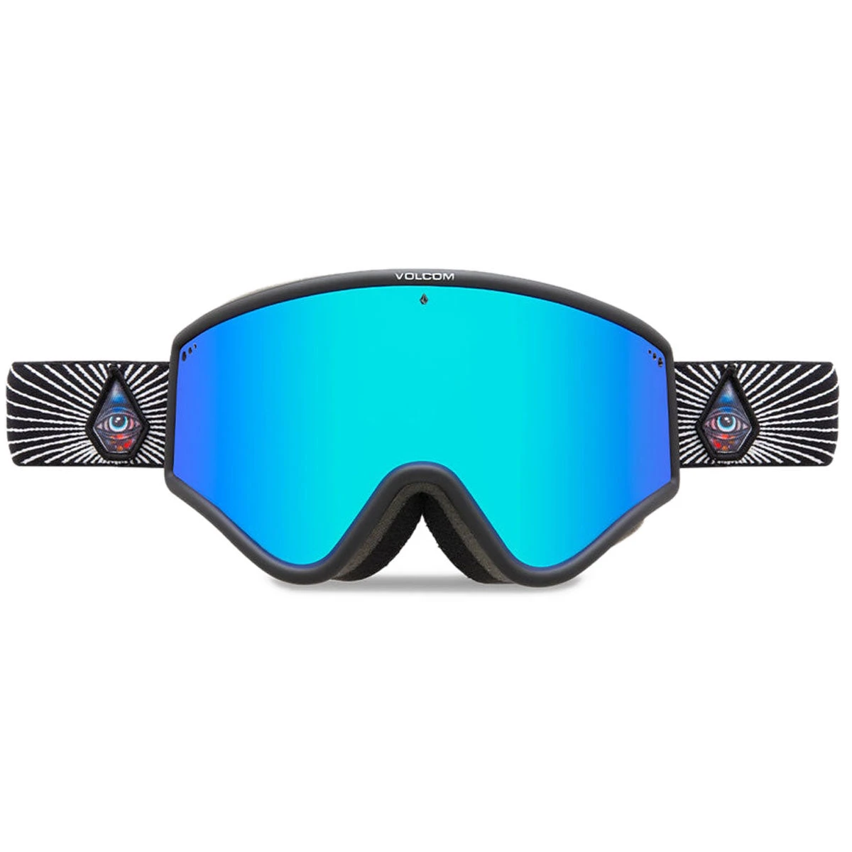 Volcom Yae Jamie Lynn Snowboard Goggles - Blue Chrome Volcom Yae Jamie Lynn Snowboard Goggles - Blue Chrome -Sports Ski Shop 884932385554 1