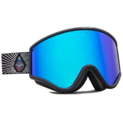 Volcom Yae Jamie Lynn Snowboard Goggles - Blue Chrome 4 Volcom Yae Jamie Lynn Snowboard Goggles - Blue Chrome -Sports Ski Shop 884932385554 3