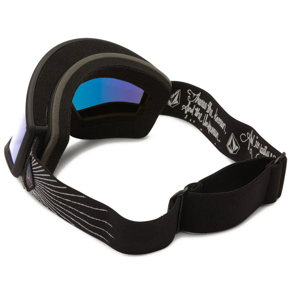 Volcom Yae Jamie Lynn Snowboard Goggles - Blue Chrome Volcom Yae Jamie Lynn Snowboard Goggles - Blue Chrome -Sports Ski Shop 884932385554 4