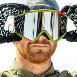 Electric Roteck Snowboard Goggles - Matte Evergreen/Fume Silver -Sports Ski Shop 884932385790 3