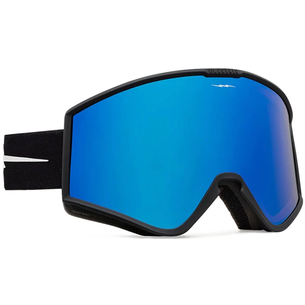 Electric Kleveland Snowboard Goggles - Matte Black/Blue Chrome Electric Kleveland Snowboard Goggles - Matte Black/Blue Chrome -Sports Ski Shop 884932386926 1