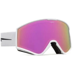 Electric Kleveland.S Snowboard Goggles - Matte White/Pink Chrome