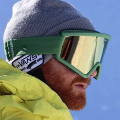 Electric Hex Snowboard Goggles - Matte Moss/Gold Chrome -Sports Ski Shop 884932387022 3