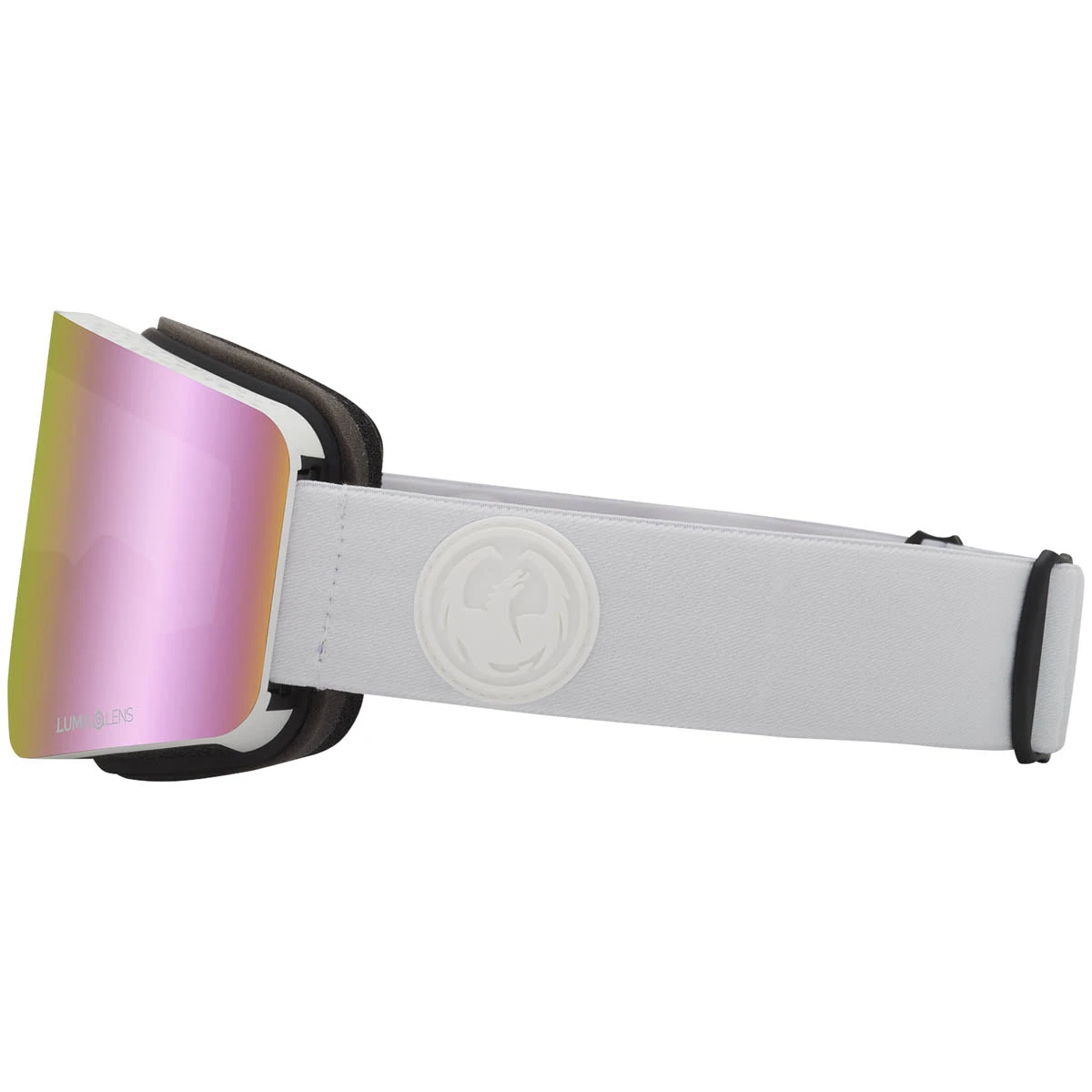 Dragon R1 Otg Snowboard Goggles - Whiteout/Lumalens Pink Ion Dragon R1 Otg Snowboard Goggles - Whiteout/Lumalens Pink Ion -Sports Ski Shop 886895547352 2