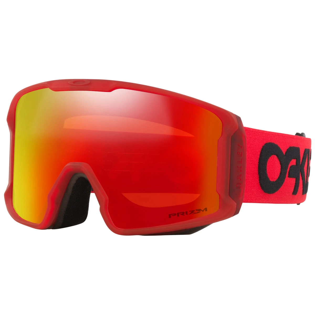 Oakley Line Miner Snowboard Goggles - Redline/Prizm Torch - LG Oakley Line Miner Snowboard Goggles - Redline/Prizm Torch - LG -Sports Ski Shop 888392551191 1