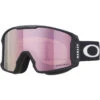 Oakley Line Miner M Snowboard Goggles - Black/Rose Gold/Prizm Clear -Sports Ski Shop 888392592279 1