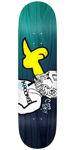 Krooked Cernicky Socrates Skateboard Deck - 8.06"