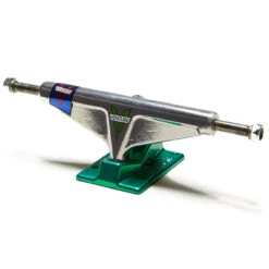 Venture OG V-lights Skateboard Trucks - Polished/Green - 5.6"
