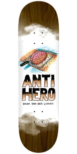 Anti-Hero Daan Toasted, Fried, Cooked Skateboard Deck - 8.50"