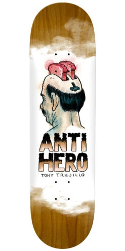 Anti-Hero Trujillo Toasted, Fried, Cooked Skateboard Deck - 8.62"