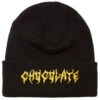 Chocolate Death Beanie - Black/Gold -Sports Ski Shop 889846253555 1
