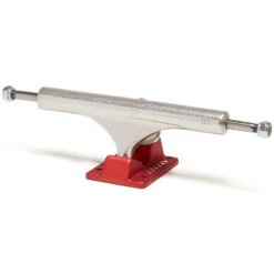 Ace Classic Polished Red Skateboard Trucks - 66