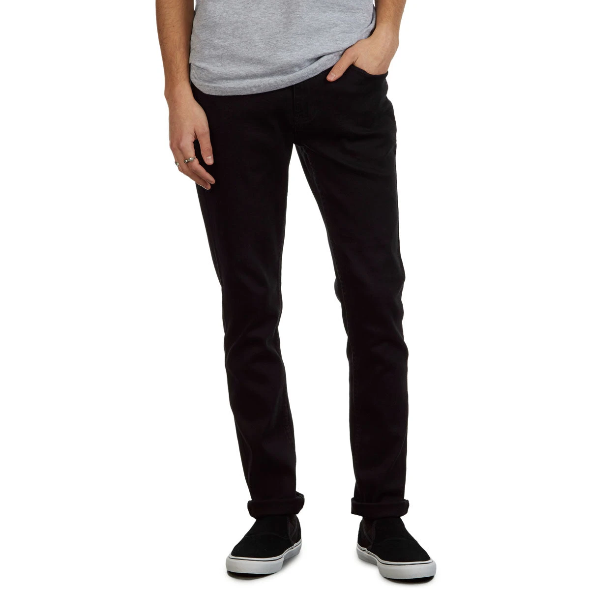 CCS Standard Plus Skinny Denim Jeans - Overdyed Black CCS Standard Plus Skinny Denim Jeans - Overdyed Black -Sports Ski Shop BQ0EACC 4