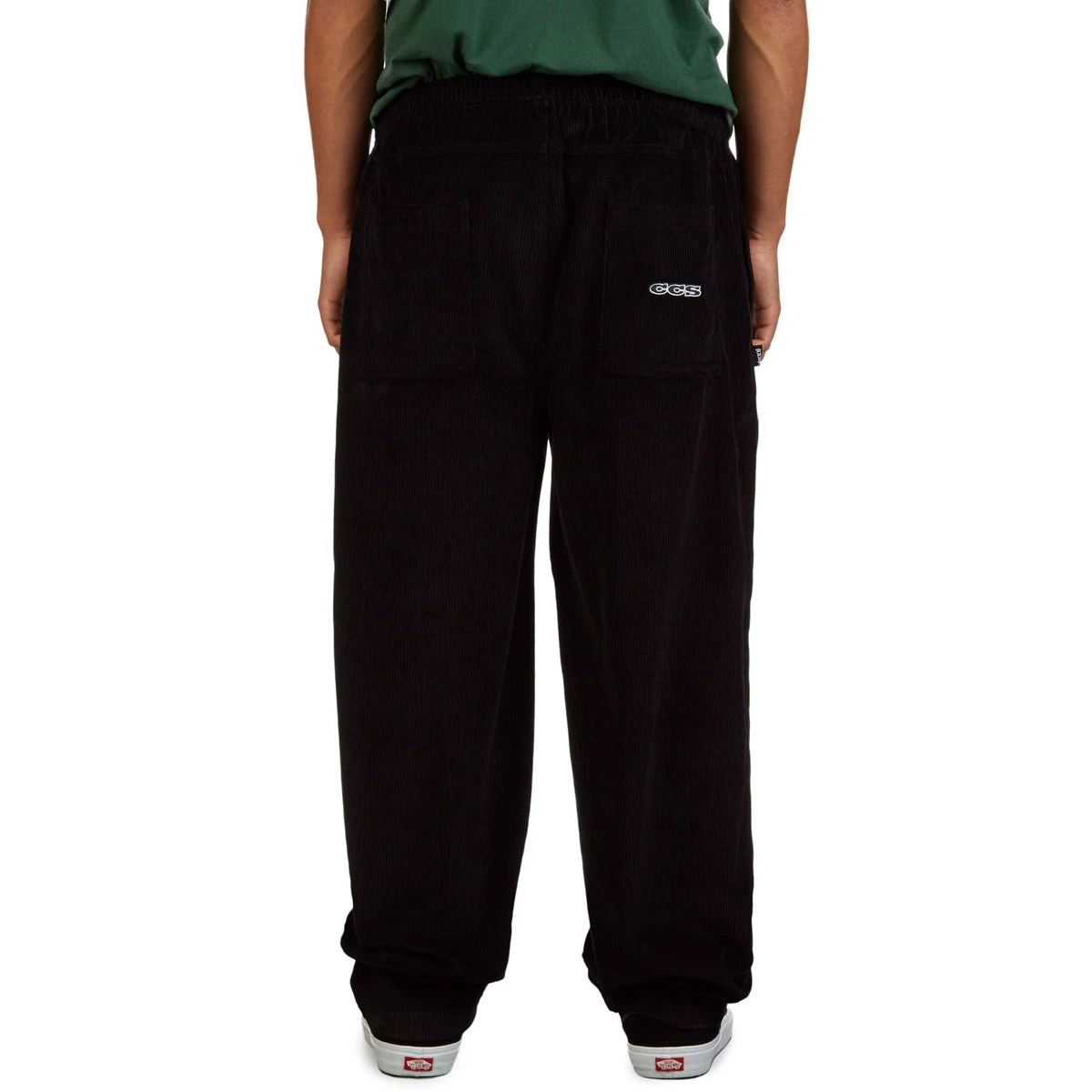 CCS Easy Corduroy Pants - Black CCS Easy Corduroy Pants - Black -Sports Ski Shop BQ2D407 3