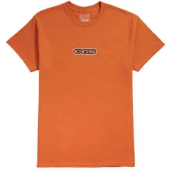 CCS 96 Logo T-Shirt - Burnt Orange/Brown/White