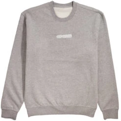 CCS 96 Logo Outline Crewneck Sweatshirt - Grey/White