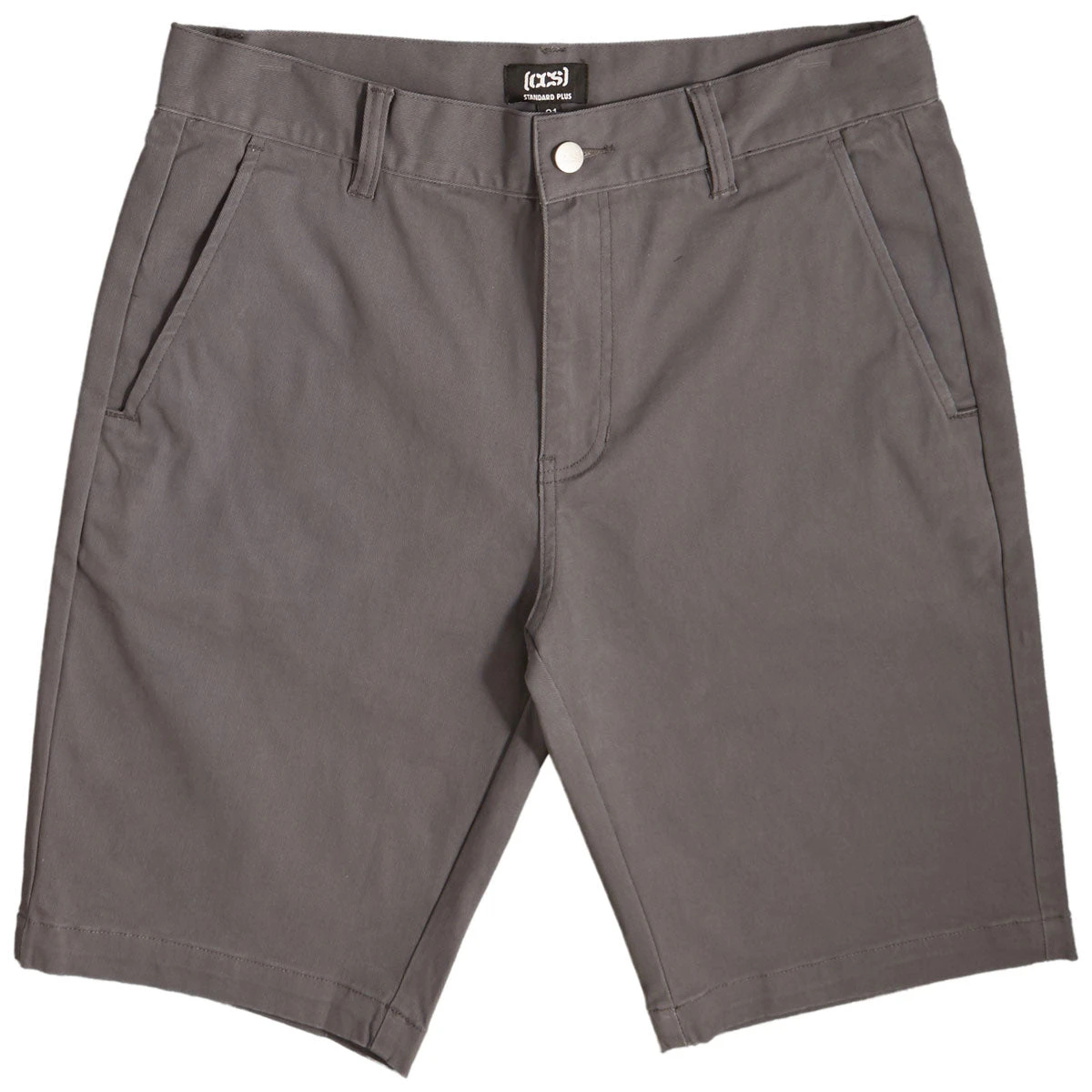 CCS Standard Plus Chino Shorts - Grey CCS Standard Plus Chino Shorts - Grey -Sports Ski Shop BQ46976 1