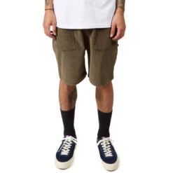 CCS Trail Mix Corduroy Shorts - Olive