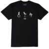 CCS Vine Skeleton T-Shirt - Black/Bone/Noir -Sports Ski Shop BQ4A017 1