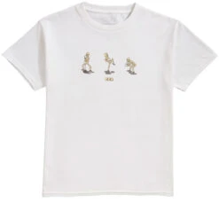 CCS Youth Vine Skeleton T-Shirt - White/Bone/Noir