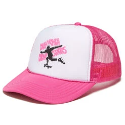CCS Cheapskates Mesh Trucker Hat - Hot Pink/White/Black