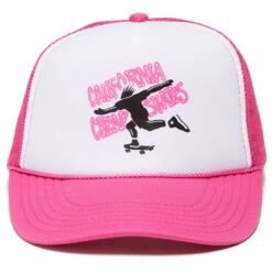 CCS Cheapskates Mesh Trucker Hat - Hot Pink/White/Black -Sports Ski Shop BQ4F85E 3