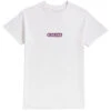 CCS 96 Logo T-Shirt - White/Lilac/Silver -Sports Ski Shop BQ522ED 1
