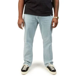 CCS 12oz Stretch Relaxed Denim Jeans - 12oz Bleach Wash