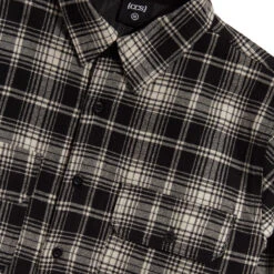 CCS Cheap Skates Quilted Flannel Jacket - Black 4 CCS Cheap Skates Quilted Flannel Jacket - Black -Sports Ski Shop BQ56206 2