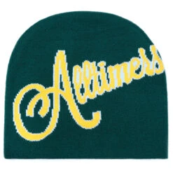 Alltimers Signature Needed Skully Beanie - Forest Green
