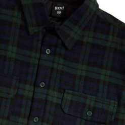 CCS Cheap Skates Quilted Flannel Jacket - Green/Navy 4 CCS Cheap Skates Quilted Flannel Jacket - Green/Navy -Sports Ski Shop BQ56854 2