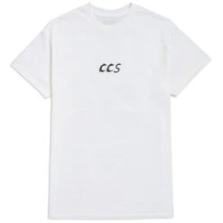 CCS Smile On The Surface T-Shirt - White/Black -Sports Ski Shop BQ6406E 2