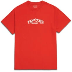 CCS Kickflip Logo T-Shirt - Red/White