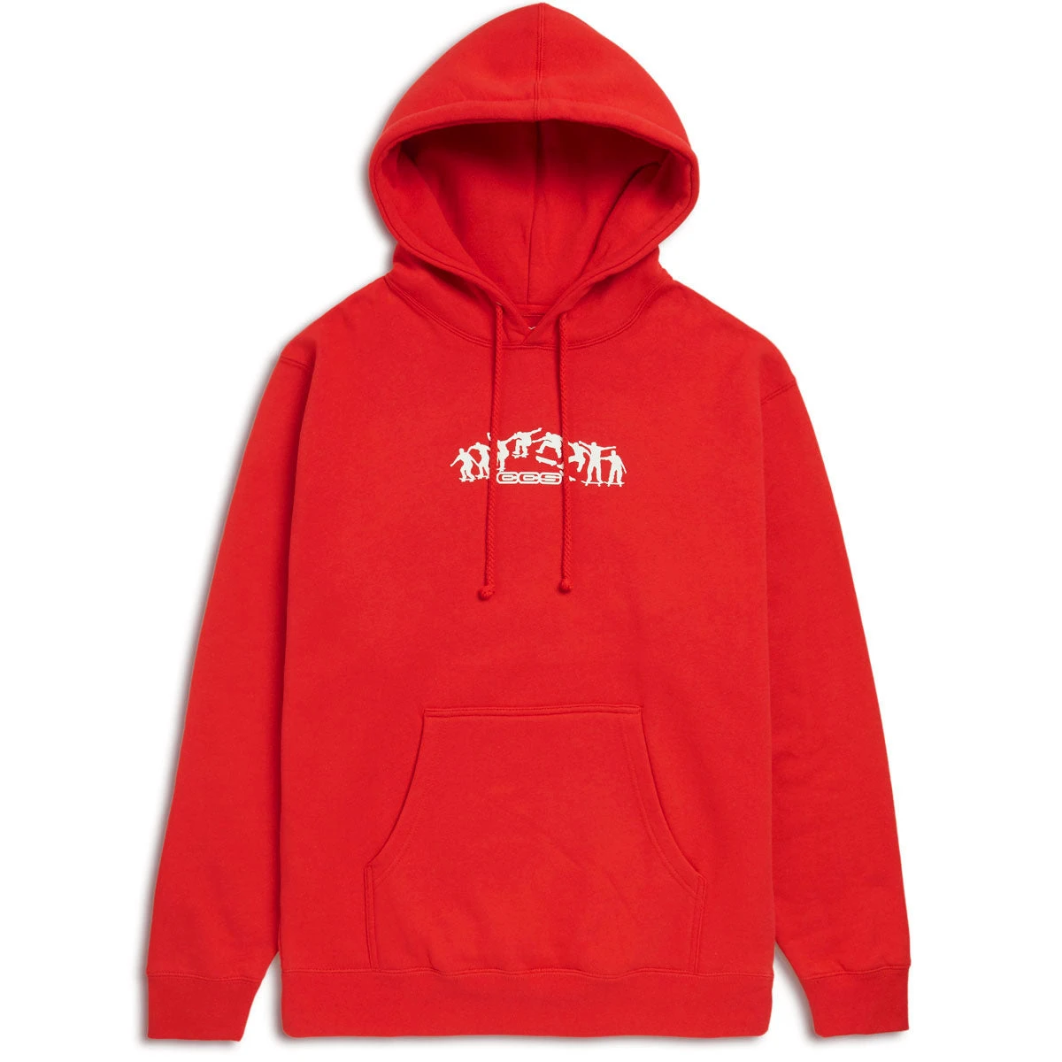 CCS Kickflip Logo Pullover Hoodie - Red/White CCS Kickflip Logo Pullover Hoodie - Red/White -Sports Ski Shop BQ64096 1