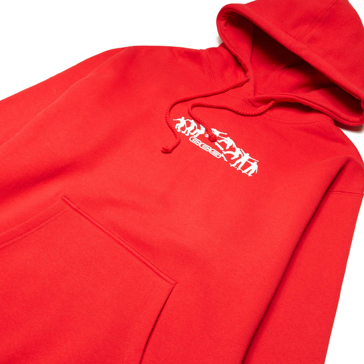 CCS Kickflip Logo Pullover Hoodie - Red/White CCS Kickflip Logo Pullover Hoodie - Red/White -Sports Ski Shop BQ64096 3