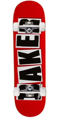 Baker Brand Logo Skateboard Complete - Black - 8.75"