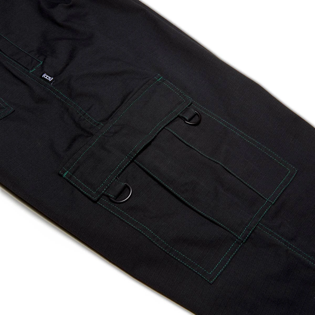 CCS Chandler Ripstop Cargo Pants - Black/Green CCS Chandler Ripstop Cargo Pants - Black/Green -Sports Ski Shop BQ69700 5 edit