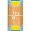 Plan B Ball Court Skateboard Deck - Blue - 8.125" 1 Plan B Ball Court Skateboard Deck - Blue - 8.125" -Sports Ski Shop BQ69985 1