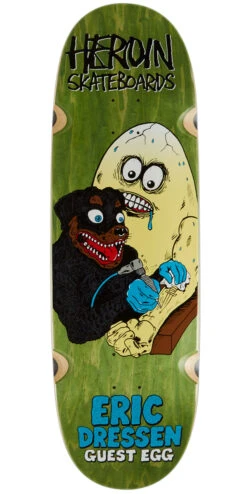 Heroin Dressen Guest Egg Skateboard Deck - 9.75"