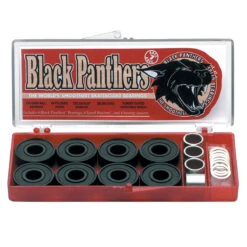 Shorty's Black Panther Abec 7 Bearings - Red