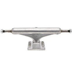 Independent Polished Mid Skateboard Trucks - Silver 4 Independent Polished Mid Skateboard Trucks - Silver -Sports Ski Shop IN Mid Silver Truck Straight Front