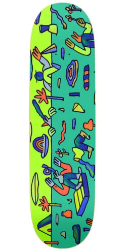 Lucas Beaufort Color-Up Customs X Skateboard Deck